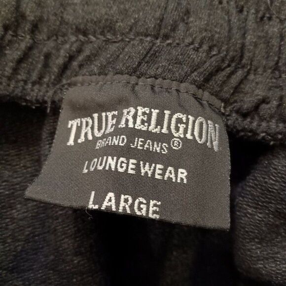 True Religion Loungewear Men's Jogger Sweatpants Sz L - Picture 5 of 6